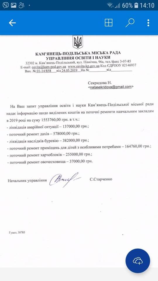 Новини Кам'янця-Подільського - фото з На ремонт 17 шкіл Кам'янця передбачено понад 1 мільйон 500 тисяч гривень На ремонт 17 шкіл Кам'янця передбачено понад 1 мільйон 500 тисяч гривень, фото №1 на сайті 20minut.ua