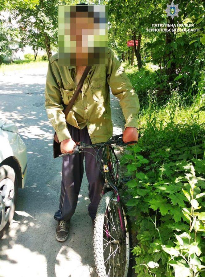 Думав, що велосипед викинули і забрав собі: патрульні затримали підозрюваного у крадіжці, фото №1 на сайті 20minut.ua