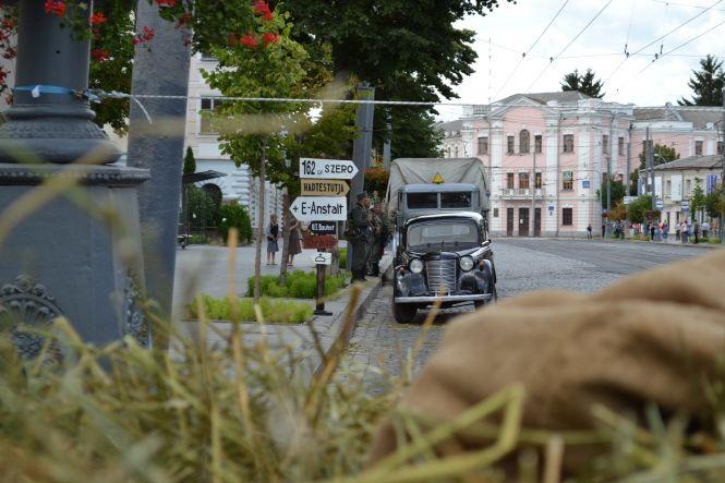 Коні, люди, німецька форма: у Вінниці знімають кіно, фото №3 на сайті 20minut.ua