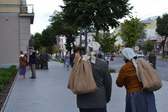 Коні, люди, німецька форма: у Вінниці знімають кіно, фото №2 на сайті 20minut.ua