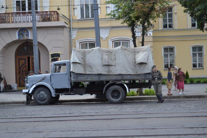 Коні, люди, німецька форма: у Вінниці знімають кіно, фото №5 на сайті 20minut.ua
