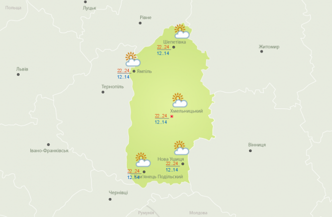 Новини Хмельницького - фото з Антициклон Вінні "підсушить" Україну. Прогноз погоди на 3 липня Антициклон Вінні "підсушить" Україну. Прогноз погоди на 3 липня, фото №1 на сайті vsim.ua