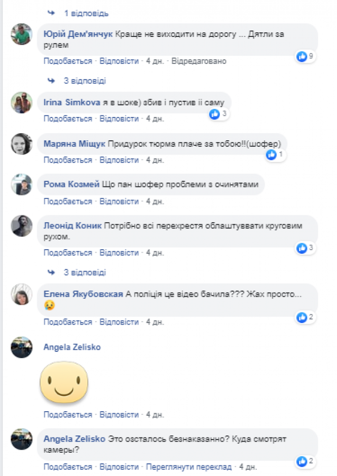 Поліція прокоментувала наїзд на жінку на пішохідному переході в Кам'янці (Відео), фото №2 на сайті 20minut.ua