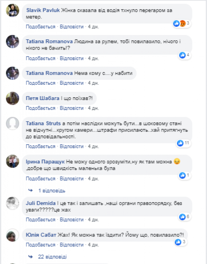 Поліція прокоментувала наїзд на жінку на пішохідному переході в Кам'янці (Відео), фото №1 на сайті 20minut.ua