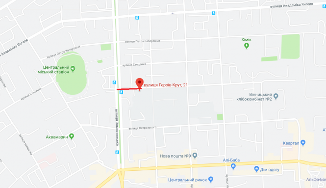 Новини Вінниці - фото з На місяць перекриють ділянку вулиці Героїв Крут. Чому та коли? На місяць перекриють ділянку вулиці Героїв Крут. Чому та коли?, фото №1 на сайті 20minut.ua