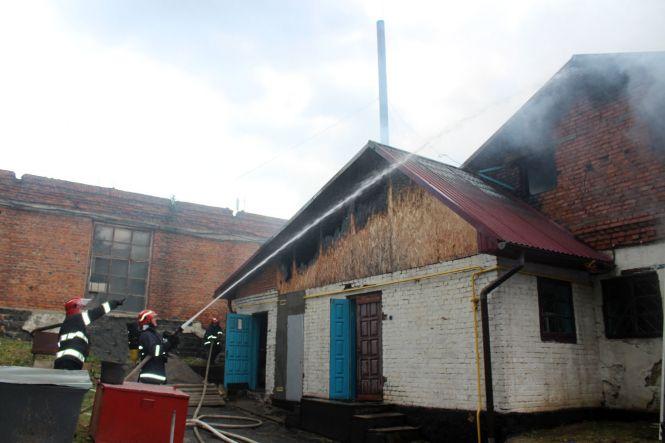 25 рятувальників на 6 машинах гасили пожежу віварію у Хмельницькому (ФОТО), фото №2 на сайті vsim.ua