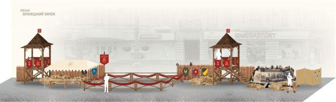 Невідомі потрощили вежу, яка була декорацією до Дня міста, фото №4 на сайті 20minut.ua