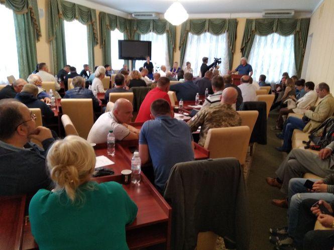 У Житомирській ОДА на установчі збори зібралися кандидати в члени Громадської ради, фото №1 на сайті 20minut.ua