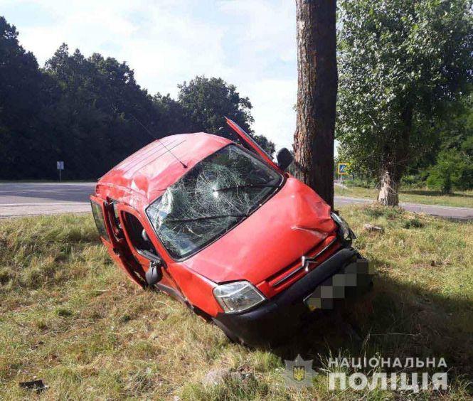 Новини Вінниці - фото з ДТП біля Сальника: водійка на Citroen злетіла з дороги та врізалась у дерево ДТП біля Сальника: водійка на Citroen злетіла з дороги та врізалась у дерево, фото №3 на сайті 20minut.ua