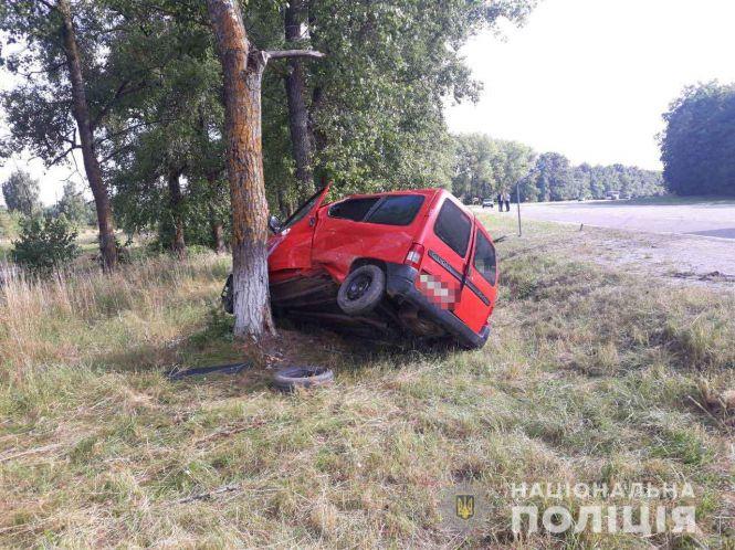 Новини Вінниці - фото з ДТП біля Сальника: водійка на Citroen злетіла з дороги та врізалась у дерево ДТП біля Сальника: водійка на Citroen злетіла з дороги та врізалась у дерево, фото №1 на сайті 20minut.ua