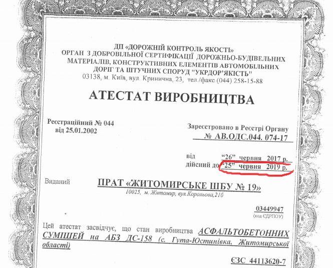 Новини Житомира - фото з Як на житомирських дорогах розіграли третину мільярда під «свого» Як на житомирських дорогах розіграли третину мільярда під «свого», фото №8 на сайті 20minut.ua