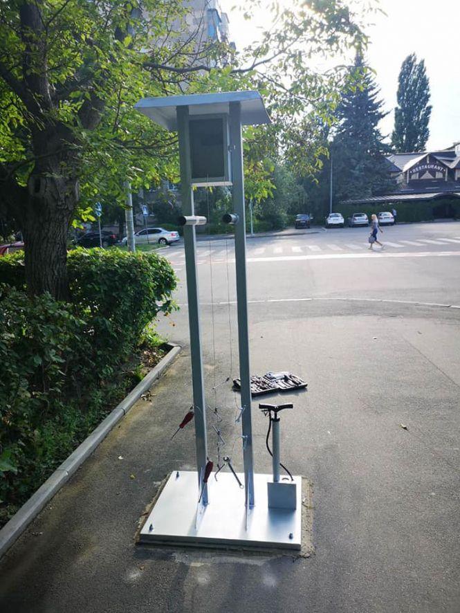 Новини Вінниці - фото з У Вінниці облаштовують десять ВелоСТО. Одна станція уже працює У Вінниці облаштовують десять ВелоСТО. Одна станція уже працює, фото №2 на сайті 20minut.ua