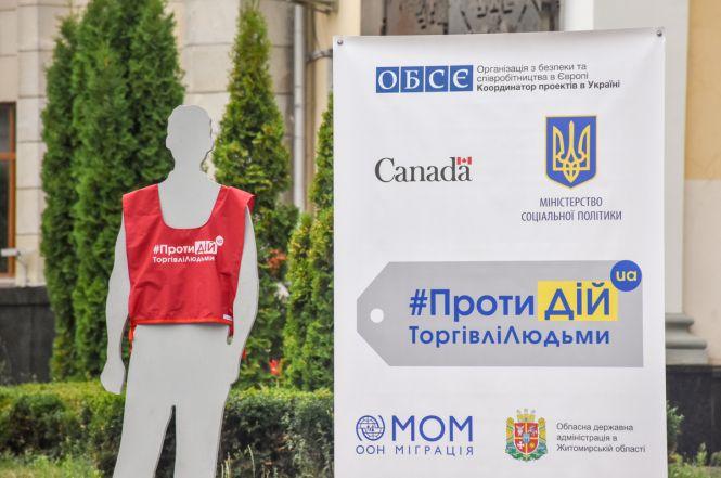 Житомир долучився до Всесвітнього дня протидії торгівлі людьми, фото №2 на сайті 20minut.ua