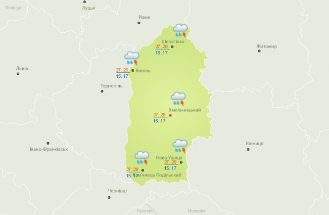 Циклон Zorro підкине грозових дощів українцям: погода на 14 серпня, фото №1 на сайті vsim.ua