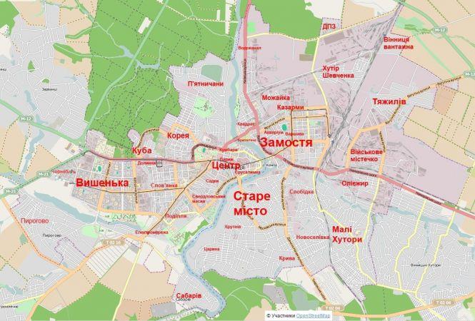Новини Вінниці - фото з Скільки у Вінниці мікрорайонів і чому вони так називаються. Історичний гід Скільки у Вінниці мікрорайонів і чому вони так називаються. Історичний гід, фото №1 на сайті 20minut.ua