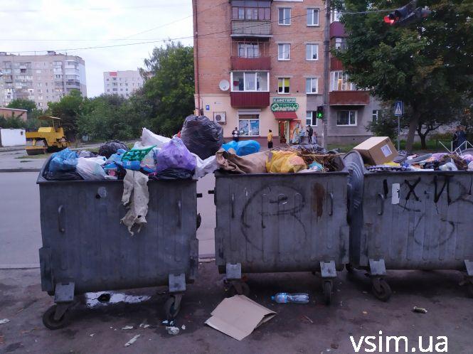 Сміттєві майданчики у Хмельницькому масово перетворюють на стихійні звалища, фото №1 на сайті vsim.ua