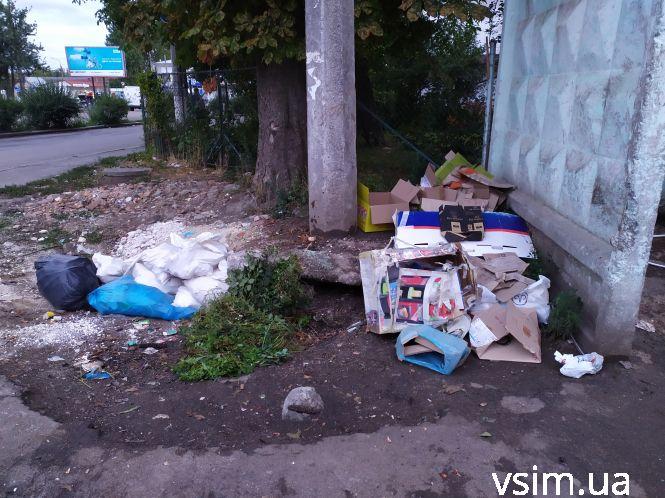 Сміттєві майданчики у Хмельницькому масово перетворюють на стихійні звалища, фото №4 на сайті vsim.ua