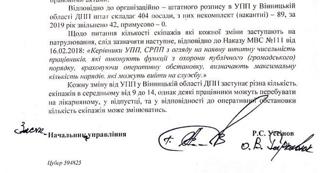 Новини Вінниці - фото з У вінницькій патрульці — некомплект 22 %. Шукають 89 поліцейських У вінницькій патрульці — некомплект 22 %. Шукають 89 поліцейських, фото №2 на сайті 20minut.ua