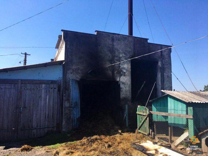 На пожежі в Бучацькому районі 14-літній підліток отримав травми, фото №1 на сайті 20minut.ua