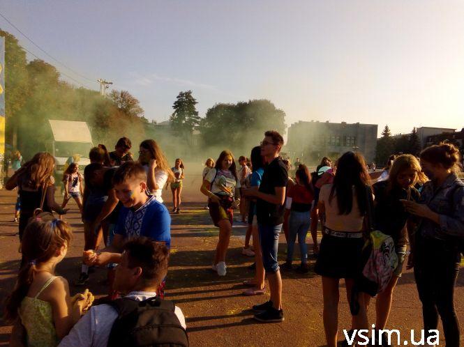 У центрі Хмельницького влаштували кольоровий пробіг свободи (ФОТО, ВІДЕО), фото №11 на сайті vsim.ua