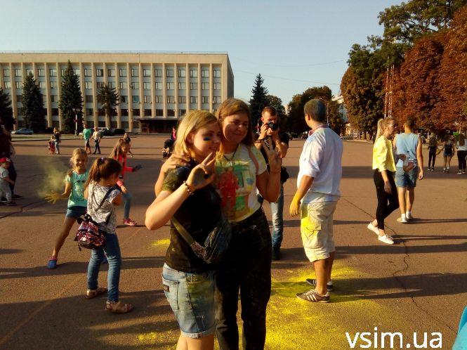 У центрі Хмельницького влаштували кольоровий пробіг свободи (ФОТО, ВІДЕО), фото №12 на сайті vsim.ua