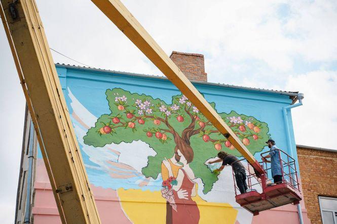 «Культурний код» на Стельмаха: у Вінниці завершують ще один мурал-арт, фото №2 на сайті 20minut.ua