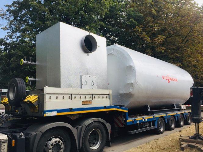 У Тернопіль привезли два котли з Німеччини, які забезпечать цілодобову подачу гарячої води, фото №1 на сайті 20minut.ua