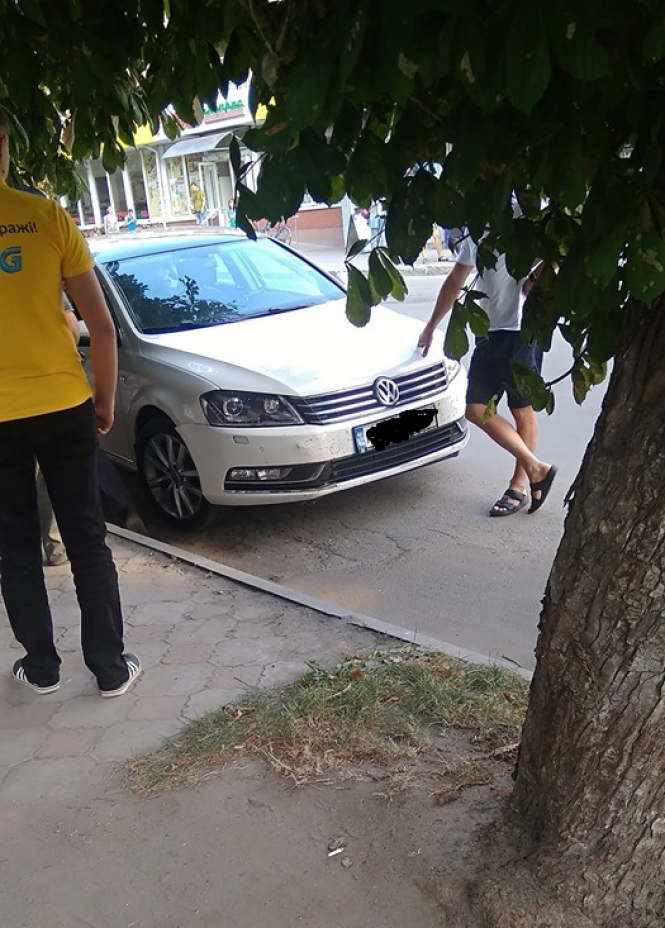 ДТП у центрі Козятина, фото №1 на сайті 20minut.ua