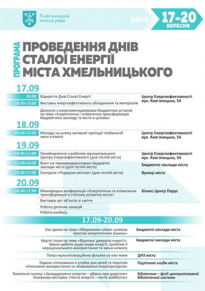 Новини Хмельницького - фото з Еко-уроки та арт-об'єкти зі сміття: якими будуть Дні сталої енергії у Хмельницькому (ПРОГРАМА) Еко-уроки та арт-об'єкти зі сміття: якими будуть Дні сталої енергії у Хмельницькому (ПРОГРАМА), фото №1 на сайті vsim.ua