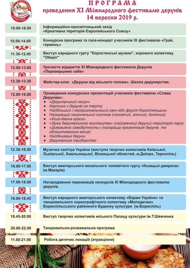 Найкраще селфі з дерунами. картину з дерунів, та найсмачніший дерун оберуть в Коростені на Дерун Fest-2019, фото №1 на сайті 20minut.ua