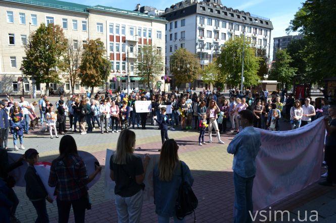 У Хмельницькому пройшов Марш за тварин (ФОТО, ВІДЕО), фото №25 на сайті vsim.ua