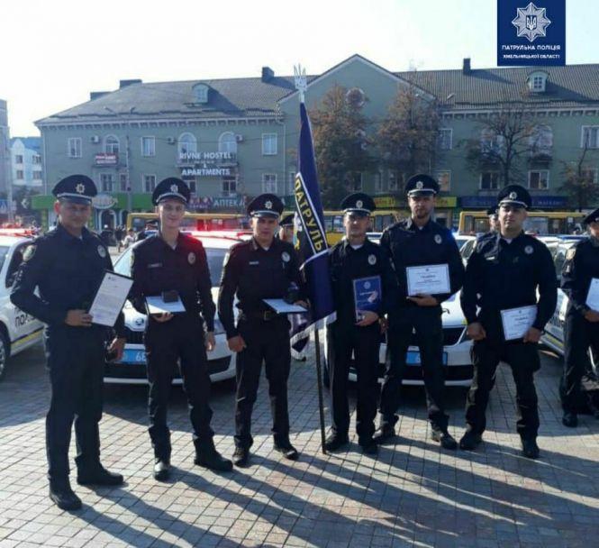 Хмельницькі патрульні отримали нові службові авто, фото №1 на сайті vsim.ua