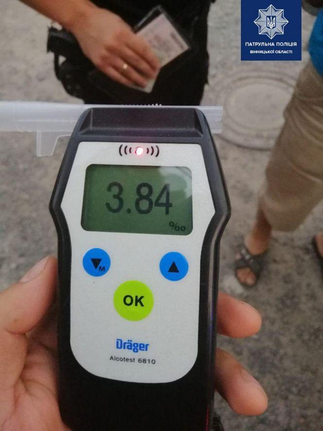 Новини Вінниці - фото з П'яний водій, який лаявся з патрульними та хотів битися, «заробив» 3 протоколи П'яний водій, який лаявся з патрульними та хотів битися, «заробив» 3 протоколи, фото №1 на сайті 20minut.ua