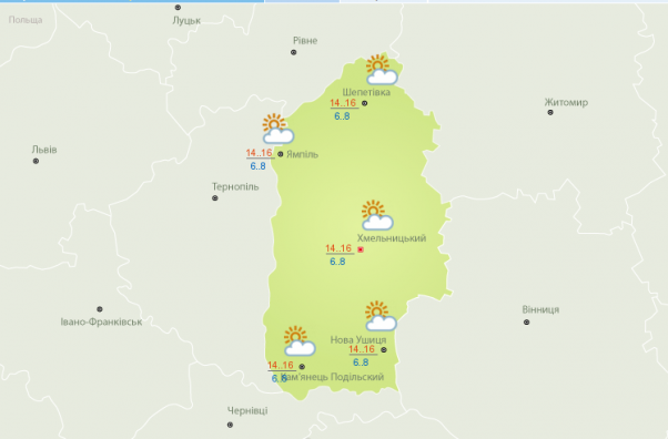 Новини Хмельницького - фото з Дощі випадатимуть по всій Україні: прогноз погоди на 19 вересня Дощі випадатимуть по всій Україні: прогноз погоди на 19 вересня, фото №2 на сайті vsim.ua