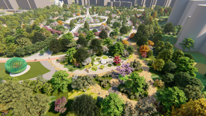 Понад 65 % території нового парку у Тернополі становитимуть зелені насадження, фото №7 на сайті 20minut.ua