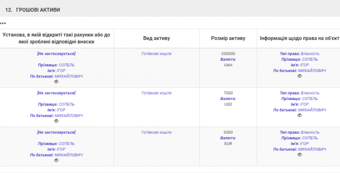 Ймовірний голова ОДА Ігор Сопель – мільйонер, але з боргами. Ексклюзив «20 хвилин», фото №4 на сайті 20minut.ua