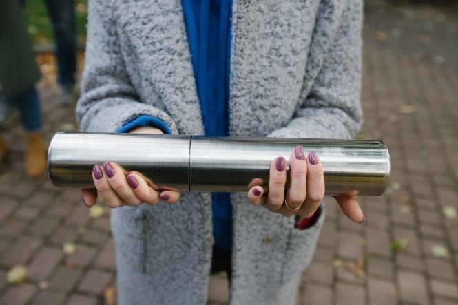 Вінницькі айтішники подарували місту платани і заклали «капсулу часу» біля Вежі (Новини компаній), фото №2 на сайті 20minut.ua