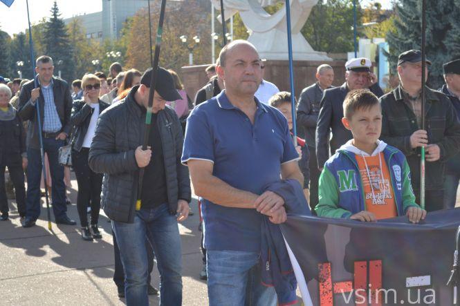 Новини Хмельницького - фото з У центрі Хмельницького пройшла акція «Ні капітуляції!» (ФОТО, ВІДЕО) У центрі Хмельницького пройшла акція «Ні капітуляції!» (ФОТО, ВІДЕО), фото №8 на сайті vsim.ua