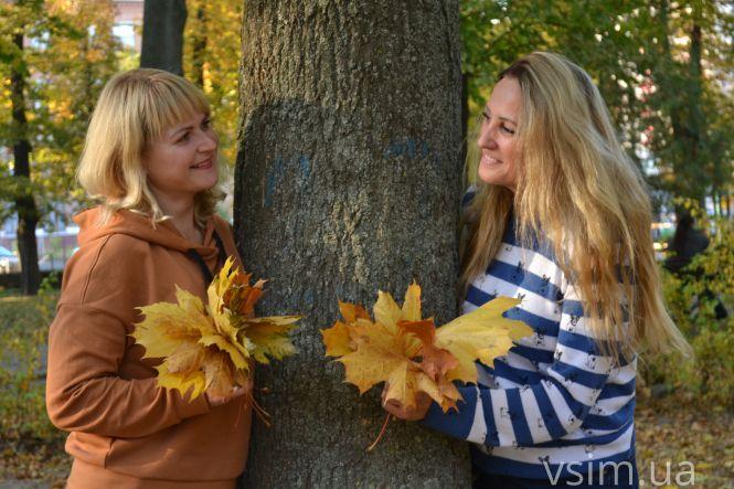 Хмельничани окупували парки в пошуках “осінніх фото”, фото №3 на сайті vsim.ua