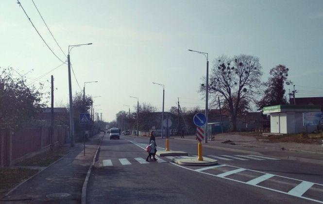 Новини Вінниці - фото з На Тяжилові звузили ділянку дороги та встановили острівець безпеки На Тяжилові звузили ділянку дороги та встановили острівець безпеки, фото №2 на сайті 20minut.ua