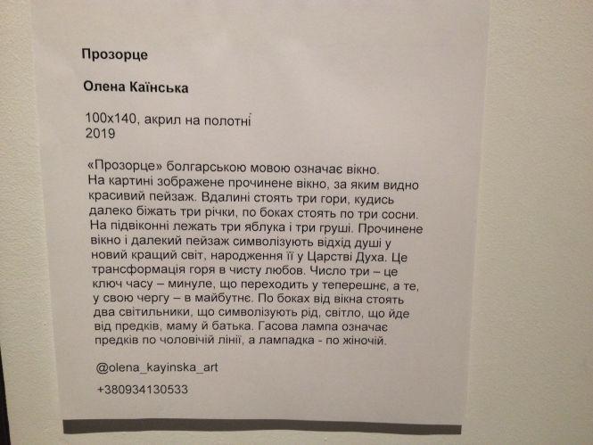 Львівська мисткиня представила тернополянам символічні картини-портали, які заряджають світлом і позитивом, фото №4 на сайті 20minut.ua