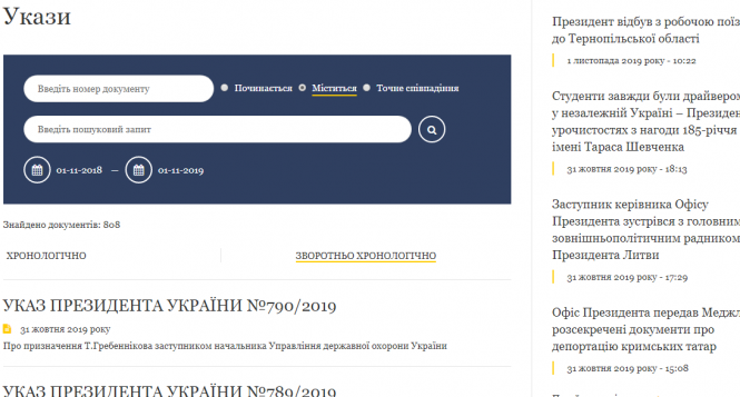 Президент представив нового голову ОДА, указ на сайті з'явився 