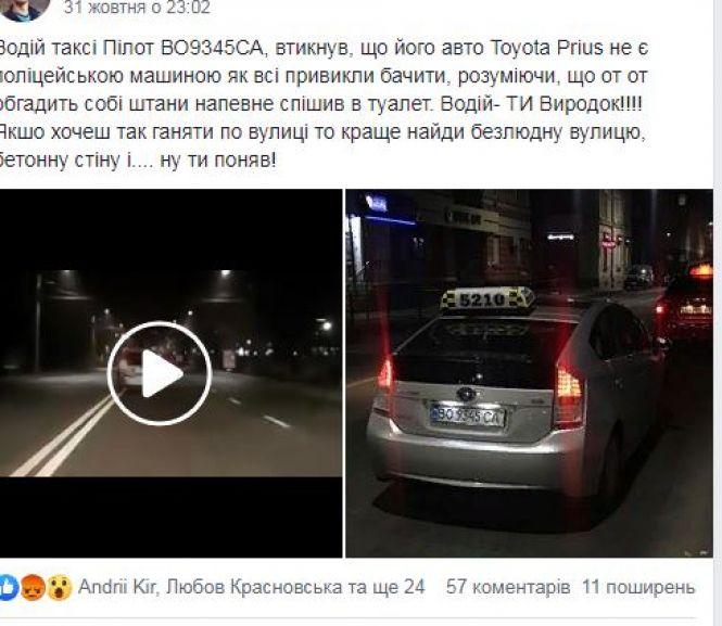Новини Тернополя - фото з Тернопільський таксист порушив правила дорожнього руху і сам прийшов у поліцію, щоб заплатити штраф Тернопільський таксист порушив правила дорожнього руху і сам прийшов у поліцію, щоб заплатити штраф, фото №1 на сайті 20minut.ua