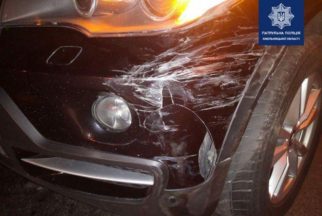 Не розминувся з BMW. У Хмельницькому розшукують водія, який втік з місця ДТП, фото №1 на сайті vsim.ua