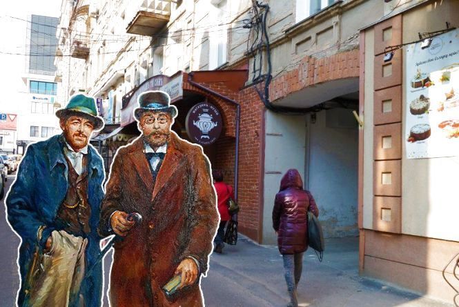 Салатовий з рожевими вставками. Показали фасад дому на Соборній, який ремонтують за кошти міста, фото №6 на сайті 20minut.ua