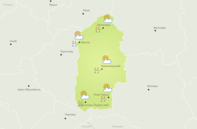 Новини Хмельницького - фото з Потепління та опади: яким буде останній тиждень осені в Україні Потепління та опади: яким буде останній тиждень осені в Україні, фото №2 на сайті vsim.ua