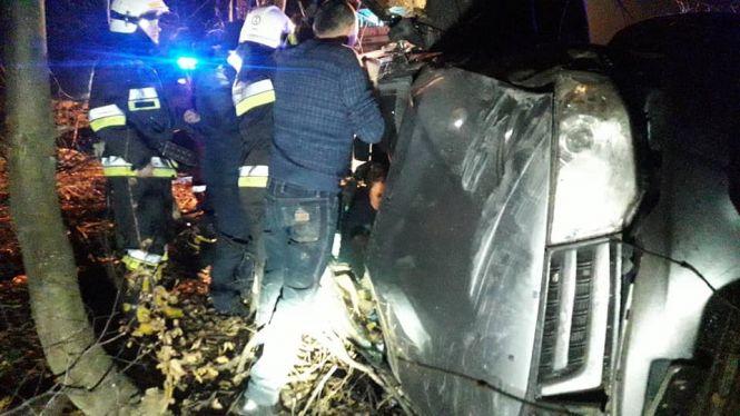 Новини Вінниці - фото з ДТП біля Літина: водій на Mitsubishi Pajero злетів у кювет. Пасажирку вирізали рятувальники ДТП біля Літина: водій на Mitsubishi Pajero злетів у кювет. Пасажирку вирізали рятувальники, фото №1 на сайті 20minut.ua