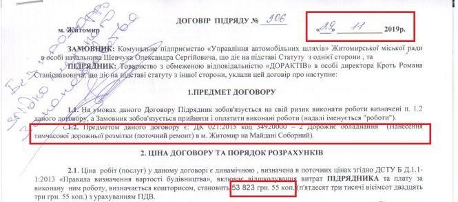 Хто та як заробляє на дорожній розмітці Житомира, фото №12 на сайті 20minut.ua