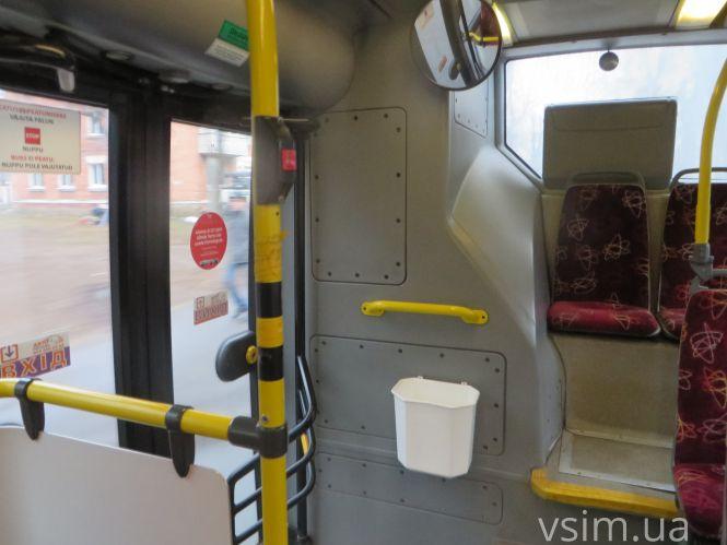 На маршрут №2 виїхали нові автобуси. Як вони виглядають всередині (ФОТО, ВІДЕО), фото №10 на сайті vsim.ua
