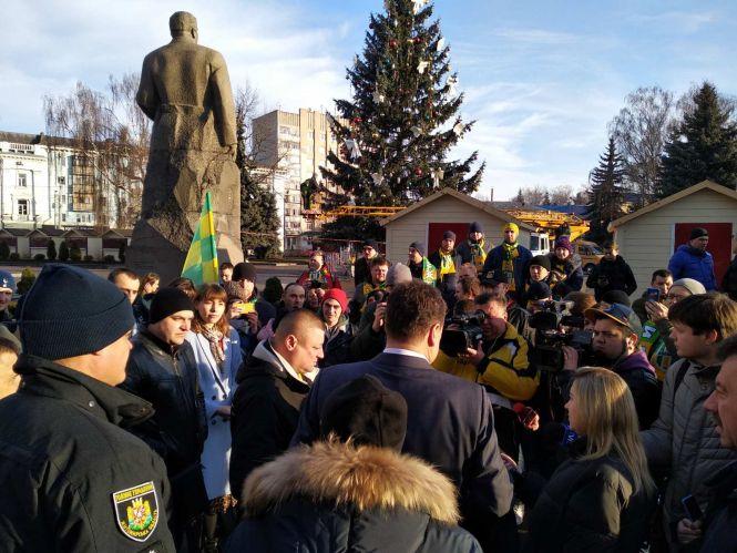 Фанати "Полісся" вимагають підтримати команду, фото №1 на сайті 20minut.ua
